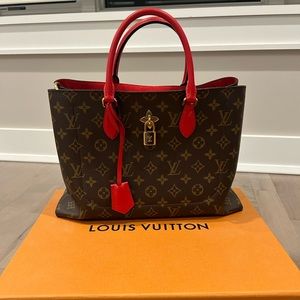 Louis Vuitton Flower Tote Handbag